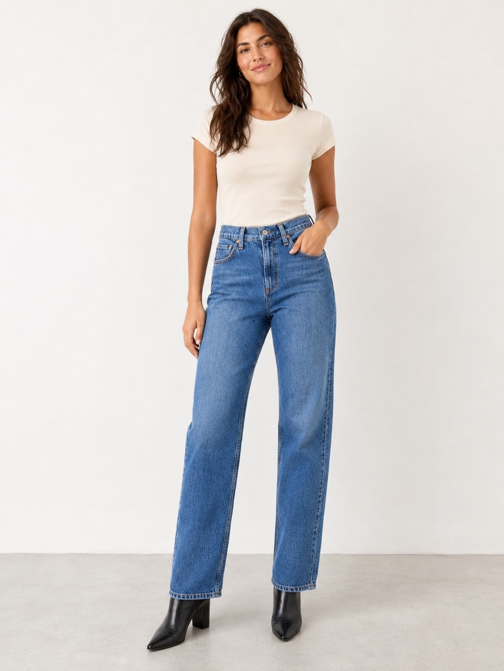 Citizens of Humanity Daphne Light Wash Straight Leg Jeans Size 24